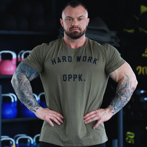 Hard Work Shirt - Army Green